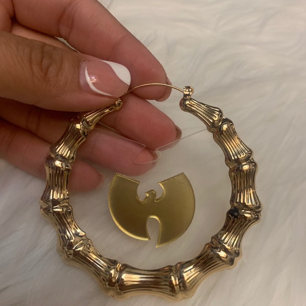 Fashion bamboo earrings